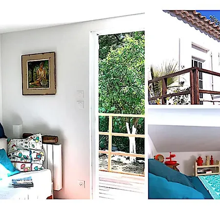 Duplex With Vintage Decor, Private Garden Terrace Hyères